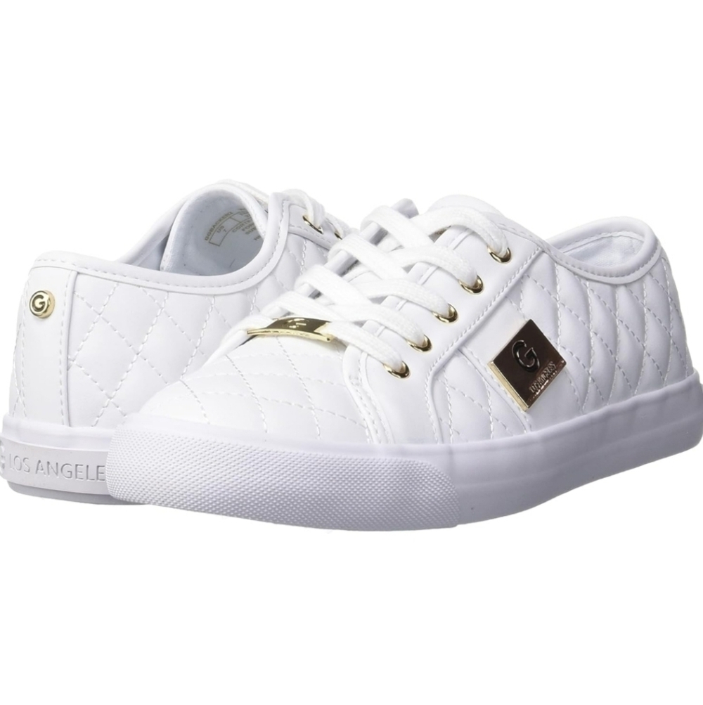 G by GUESS GG BACKER 2 WOMENS SNEAKERS WHITE W'S 7.5 🌴